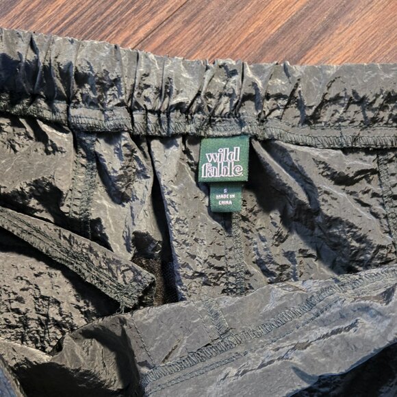 WILD FABLE Athletic/Athleisure Recycled Nylon Krinkle Jogger Pants NWT/SIZE S - Picture 4 of 8